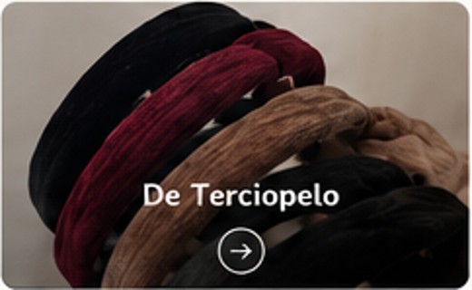 Vinchas de terciopelo