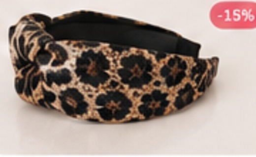 Vincha Estampada Animal Print